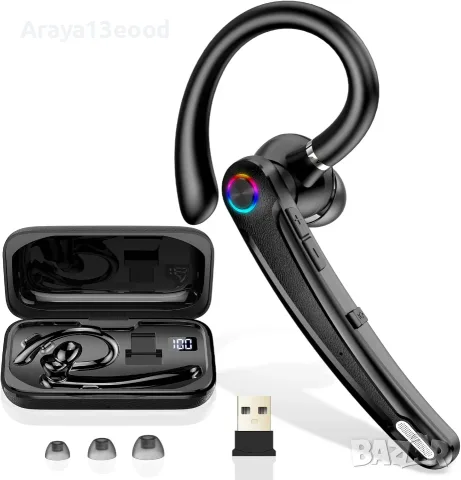 Atheewon Bluetooth слушалка с микрофон и ENC шумопотискане
