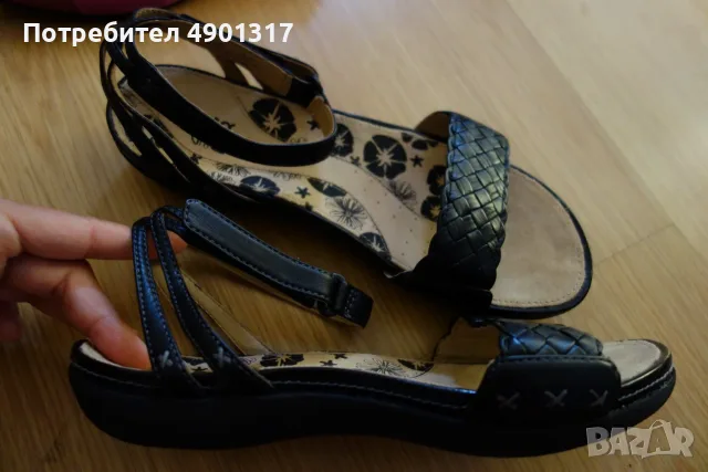 нови кожени сандали Clarks, 40ти номер , снимка 8 - Сандали - 55466596