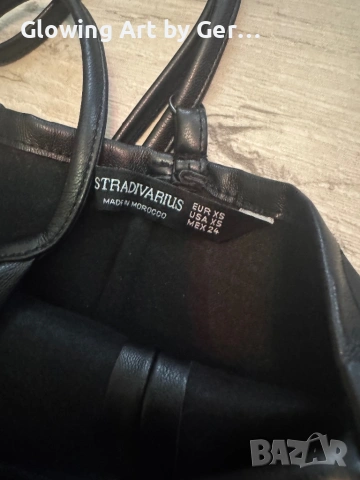 Кожена рокля Stradivarius, снимка 2 - Рокли - 54048143