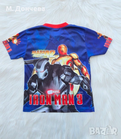 Детска тениска MARVEL 6-7години, снимка 7 - Детски тениски и потници - 54746985