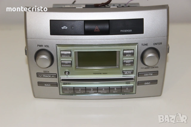 CD Radio Toyota Corolla Verso (2004-2009г.) 86120-0F010 / 861200F010 Радио касетофон, снимка 4 - Аксесоари и консумативи - 53995072