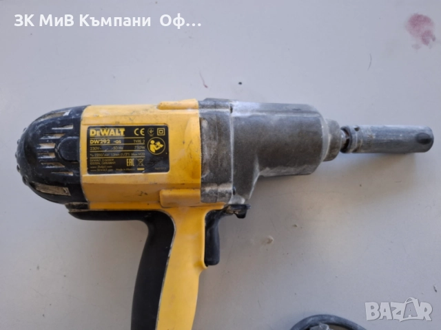 Ударен гайковерт Dewalt DW292 -QS, снимка 2 - Други инструменти - 54817469