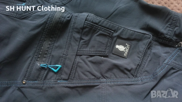 MASCOT 17279-311 Advanced 4-Way-Stretch Trousers размер 4-5XL еластичен работен панталон W4-749, снимка 7 - Панталони - 55076813