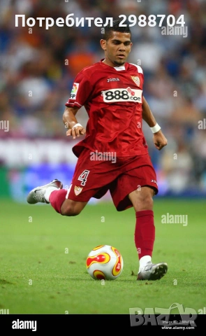 Футболна тениска Sevilla Daniel Alves, снимка 5 - Футбол - 55247225