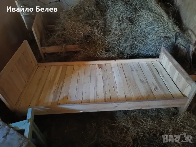 Дървено легло 200 см х 85 см