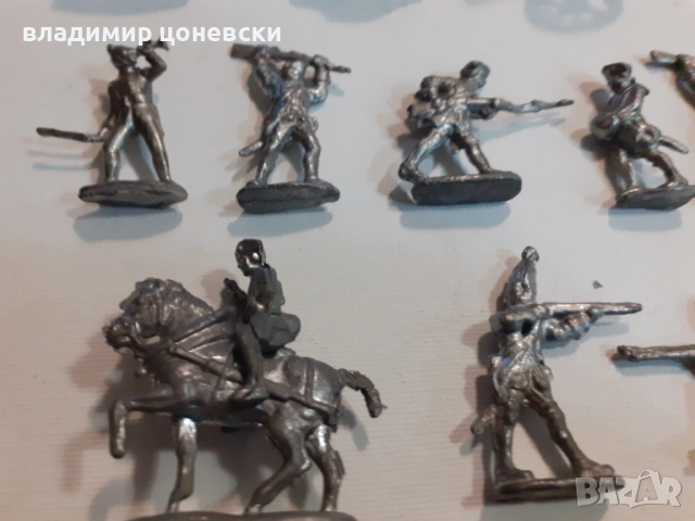 Френски наполеонови оловни войници,фигури играчки, снимка 5 - Колекции - 54374336