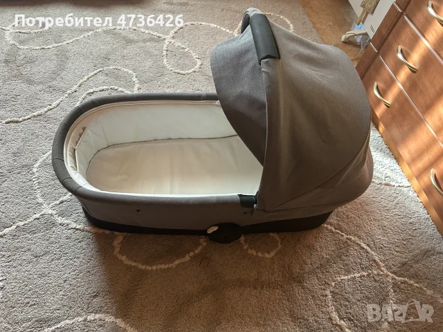 количка cybex 3в1 + раница, снимка 5 - Детски колички - 55653733