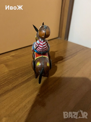 Стара японска играчка Donkey boy, снимка 4 - Колекции - 54537628