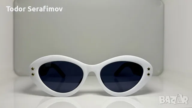 Слънчеви очила Christian Dior CD Oval – Бели