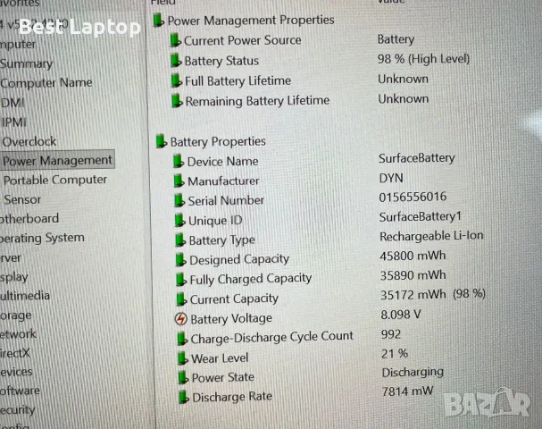 Microsoft laptop 3 i5-1035g7 256gb ssd 8gb ram touchscreen , снимка 6 - Лаптопи за работа - 55703787