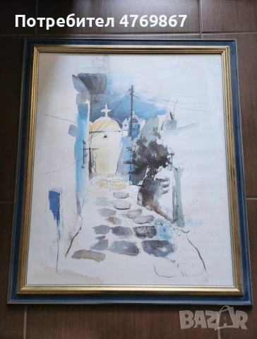 Картина Санторини