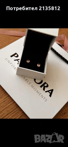 Pandora обеци Пандора , снимка 2 - Обеци - 55238585