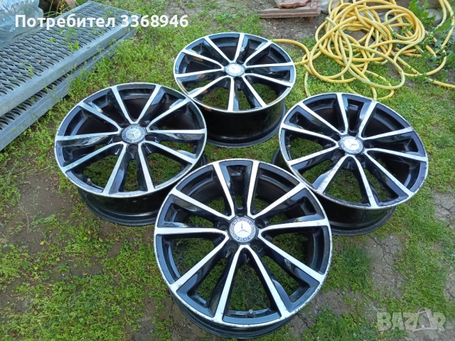 Джанти Mercedes 17" 5x112, снимка 3 - Гуми и джанти - 54601109