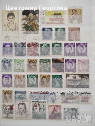 Класьор с марки 250 бр, снимка 3 - Филателия - 54789444
