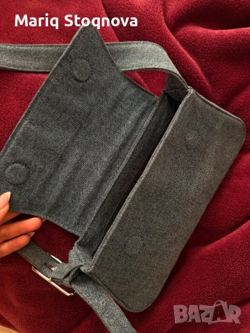 Дънкова чанта за рамо Caliope, снимка 2 - Чанти - 53980990