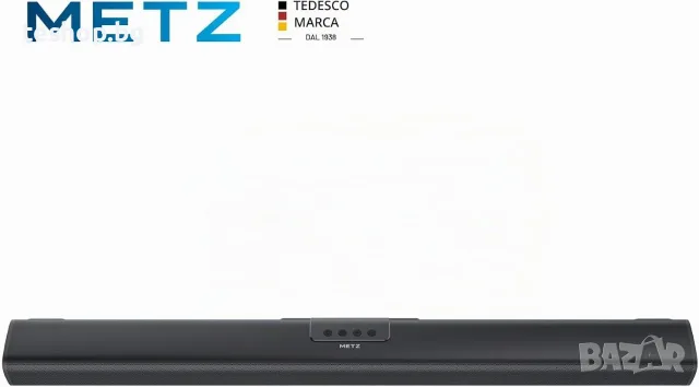Саундбар Metz 2.0, 60W, USB, HDMI, AUX, оптичен, черен, снимка 2 - Тонколони - 55587247