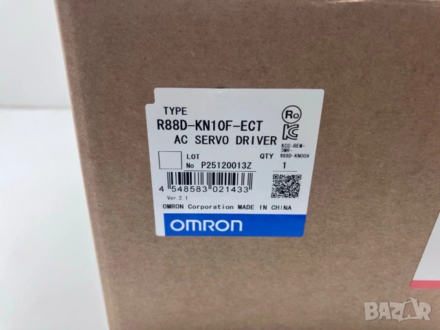 Omron R88D-KN10F-ECT AC Servo Driver 1kW EtherCAT 400V Нов, снимка 3 - Друга електроника - 54855046