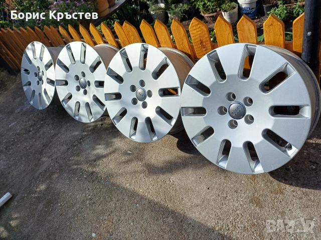 18ки-ОЕ Audi 5x112mm , снимка 3 - Гуми и джанти - 54981341