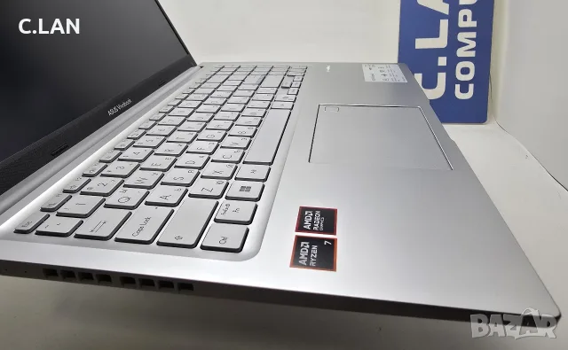 ASUS Vivobook 15 Ryzen 7 170/16GB/512SSD/FHD/Подсветка, снимка 4 - Лаптопи за дома - 55290780