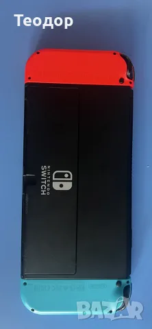 Nintendo Switch OLED (Пълен комплект) + Pro Контролер + 10 Игри + Калъф, снимка 3 - Nintendo конзоли - 55461984