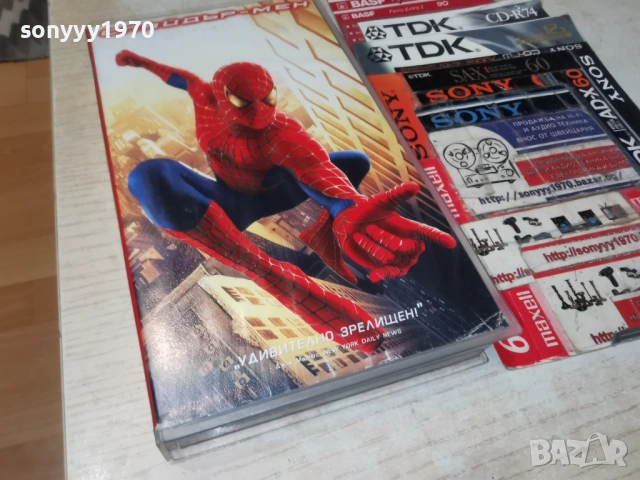 СПАЙДЪР-МЕН ORIGINAL VHS TAPE 1705261006L1