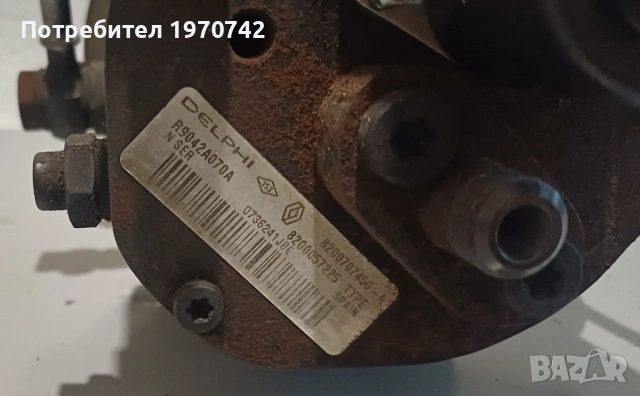 Гориво нагнетателна помпа Delphi със сменен клапан за Дачиа Логан 1.5 dci., снимка 3 - Части - 53949198