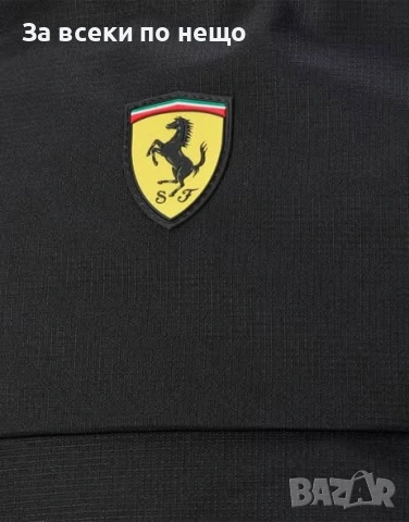 PUMA x Scuderia Ferrari Race Backpack Black Черна Раница Код P2562, снимка 4 - Раници - 54809925
