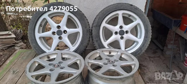 Джанти за Lancia Fiat Alfa 15 цола 6 броя, снимка 5 - Гуми и джанти - 55599178