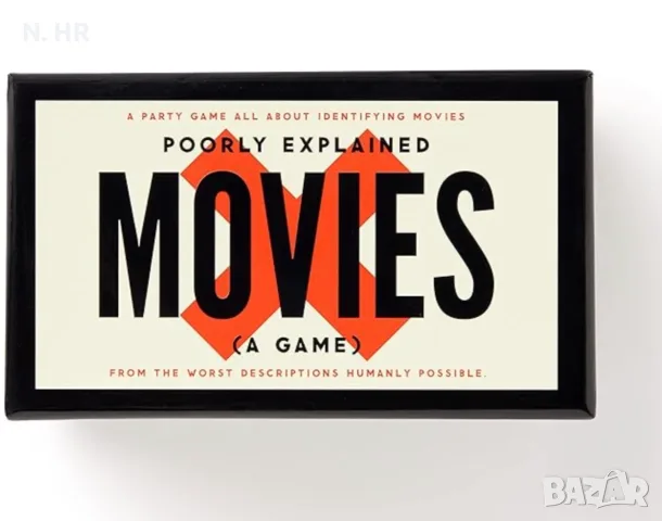 Парти игра за филми - Poorly Explained Movies – Party Game , снимка 3 - Настолни игри - 55563406
