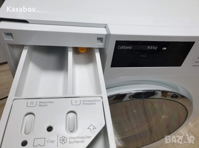 Miele 9кг 1600rpm Wi-Fi TwinDos Пералня Миеле 12м Гаранция, снимка 6 - Перални - 54716919