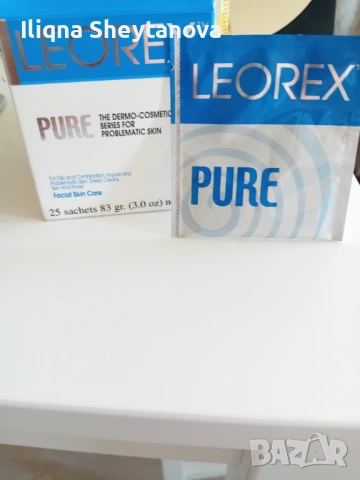 Leorex pure маска за лице с наночастици 