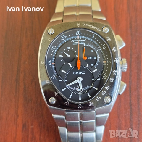 Seiko Sportura Kinetic Chronograph 7L22-0AD0