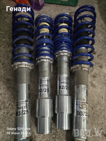 Спортно окачване BMW e60, снимка 2 - Части - 54070795