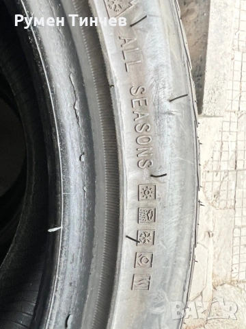 4бр всесезинни гуми 205-45-17, снимка 5 - Гуми и джанти - 54221170