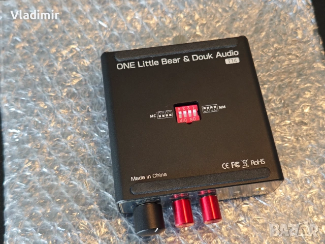 Douk T14-EQ предусилвател за грамофон, снимка 6 - Грамофони - 54625984