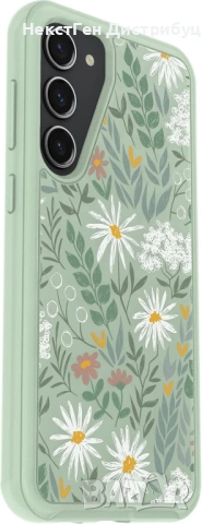 OtterBox Symmetry Series Case за Samsung Galaxy S23+ SAGE Advice (Clear/Green)| Нов | 24м Гаранция, снимка 2 - Калъфи, кейсове - 53457776