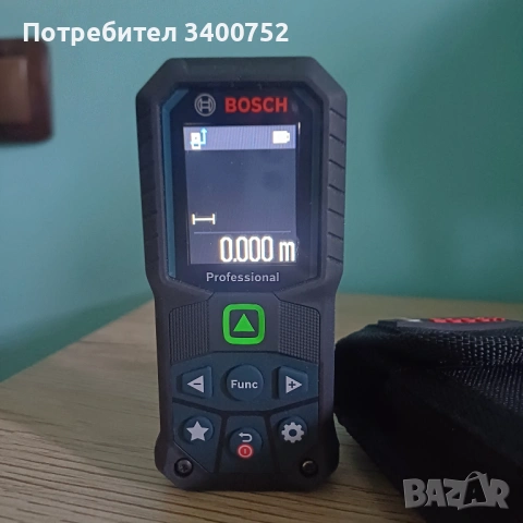 Чисто нова лазерна рулетка Bosch GLM 50-27 CG Professional , снимка 3 - Измервателни инструменти - 54798005