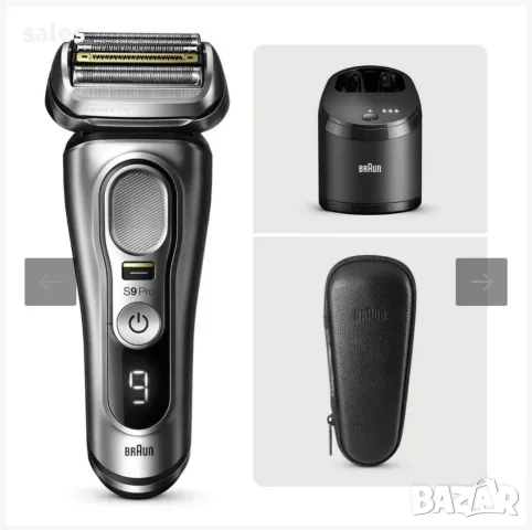 Самобръсначка Braun Series 9 Pro (9465cc), снимка 3 - Електрически самобръсначки - 55494612