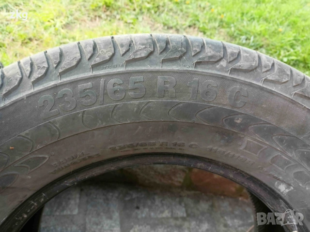 4бр. запазени летни гуми Continental 235/65 R16С, снимка 8 - Гуми и джанти - 54625917