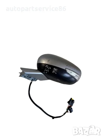 Предно ляво странично огледало сребристо за Peugeot 508 OEM 2.0 HDi (2012) #23333