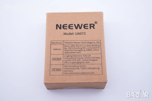 NEEWER UA073 държач за кабел Spring Loaded Cable Clamp, снимка 9 - Чанти, стативи, аксесоари - 54358341