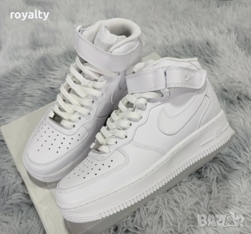 Nike Air Force 1 Нови Бели Дамски Маратонки Найк с Кутия , снимка 5 - Маратонки - 55251597