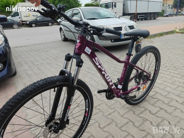 PA Велосипед 27.5" MAVERICK LADY розов, снимка 3 - Велосипеди - 54493631