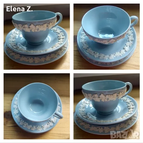Wedgwood Embossed Queensware - прекрасни винтидж керамични предложения