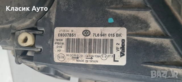 Фар VW Touareg 2004г, снимка 3 - Части - 54853928