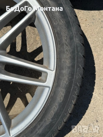 Алуминиеви джанти 19” Ауди / Audi А6 А5 А4 А3 / S-Line + гуми, снимка 6 - Гуми и джанти - 54925126
