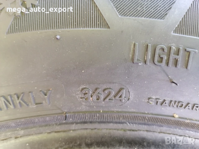 4 бр. гуми за бус или ремарке 185/65R15 C. DOT 3624, снимка 6 - Гуми и джанти - 54889973
