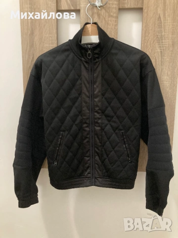 Черно  G-Star Raw преходно бомбър-яке, ново, размер XS-S, снимка 6 - Якета - 54319764
