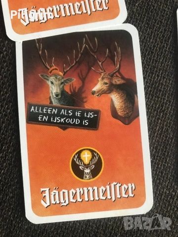 Карти за игра «Jägermeister», CartaMundi., снимка 2 - Карти за игра - 55228509