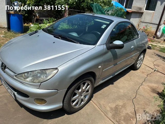 **Продавам Peugeot 206 CC, 1\.6 бензин, 2004 г\.*, снимка 8 - Автомобили и джипове - 55338876